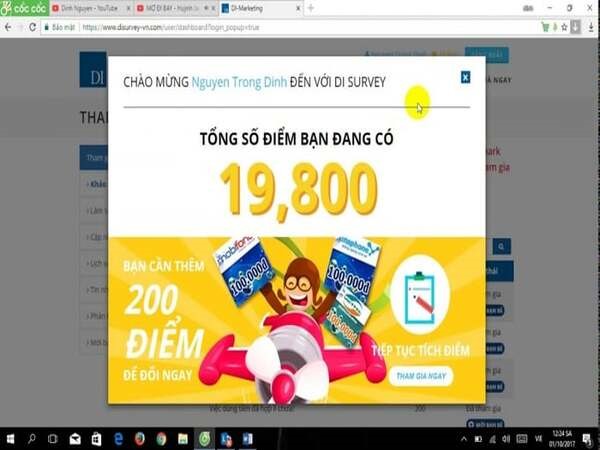 Trang web khảo sát quốc tế Di Survey