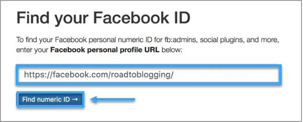 Cách xem ID Facebook bằng Findmyfbid