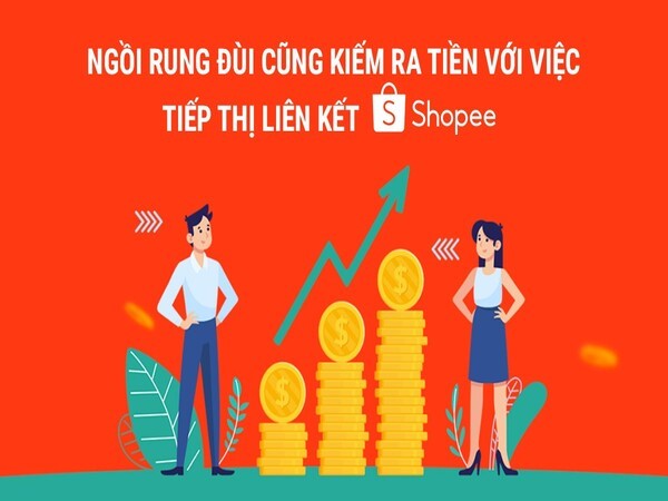 Kiếm tiền qua shopee với tiếp thị liên kết