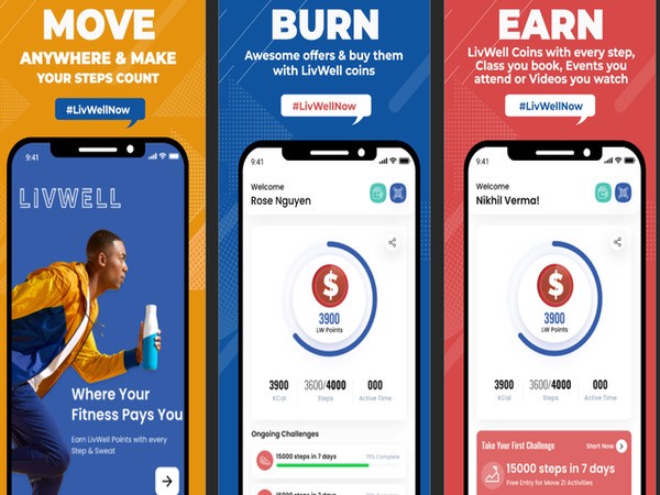 LivWell - App đi bộ đổi thẻ cào, voucher