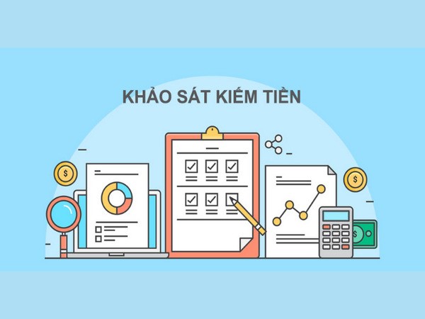 Thực hiện các bài khảo sát có thể giúp bạn kiếm thêm thu nhập