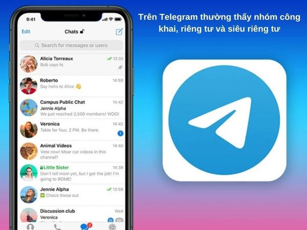 Tham gia các hội nhóm Telegram để kiếm tiền