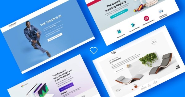 Các loại landing page phổ biến