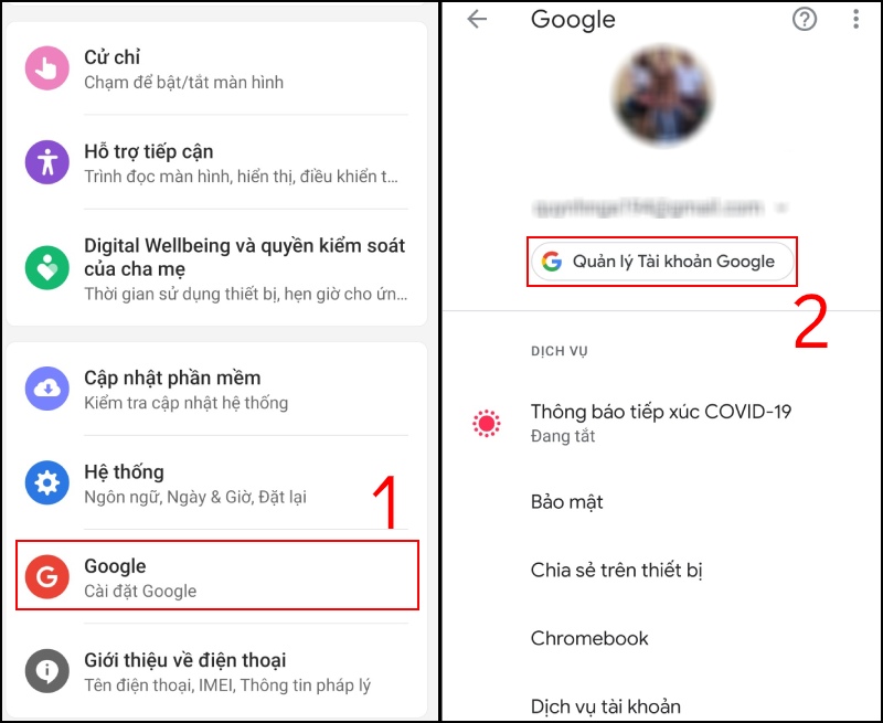 Cách xóa tài khoản gmail vĩnh viễn