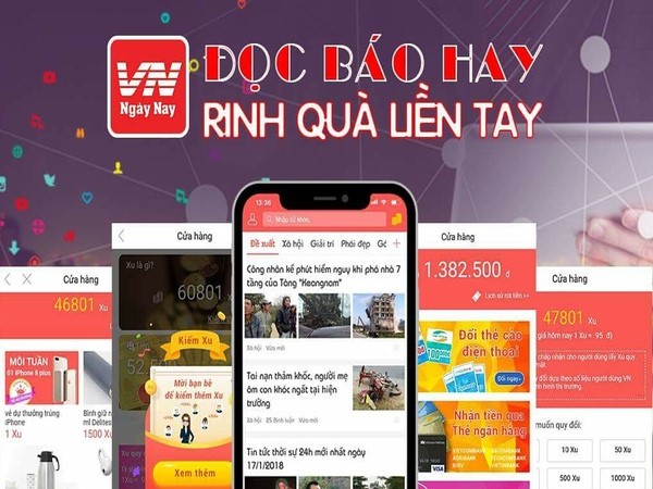 Ứng dụng đọc báo kiếm tiền - VN Ngày Nay