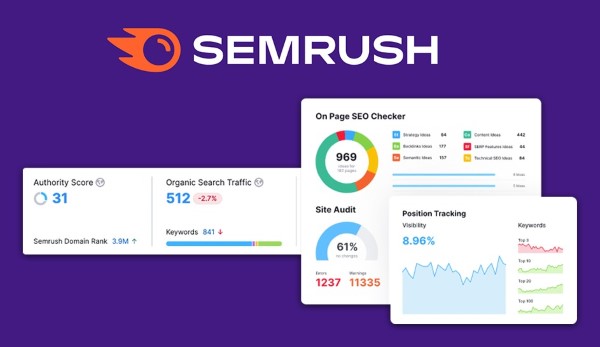 Phần mềm SEO - SEMrush