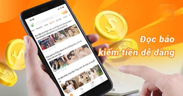 Kiếm tiền từ ứng dụng đọc báo, xem video